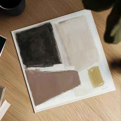 Neutral and Brew by Pamela Munger. Shown as a detailed flat fine art print, highlighting archival giclee quality. Available as an archival giclee rolled canvas, fine art paper, or poster print. SKU 90637a.