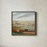 November Layers by Pamela Munger. Shown in a sleek black glass frame for a contemporary gallery look. Available as an archival giclee rolled canvas, fine art paper, or poster print. SKU 82846a.
