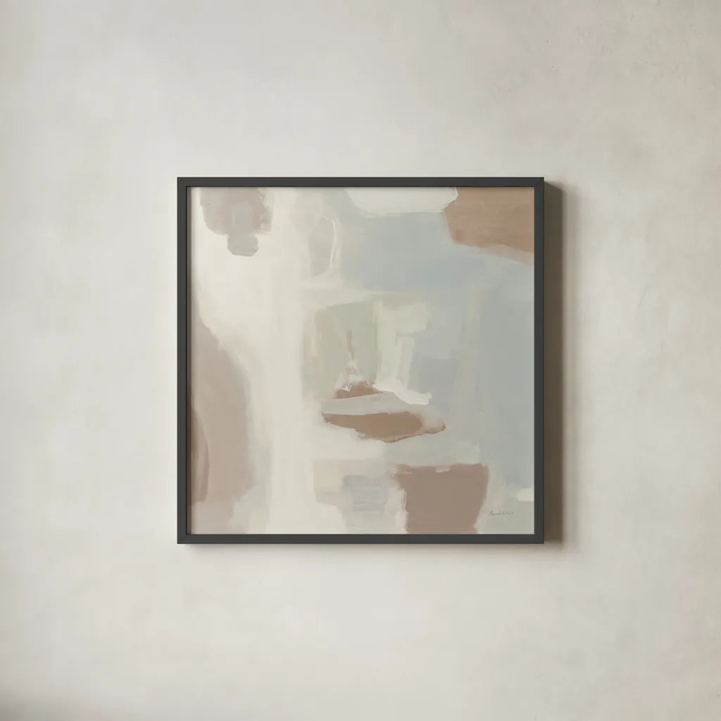 On the Cape Neutral Crop by Pamela Munger. Shown in a sleek black glass frame for a contemporary gallery look. Available as an archival giclee rolled canvas, fine art paper, or poster print. SKU 77905a.