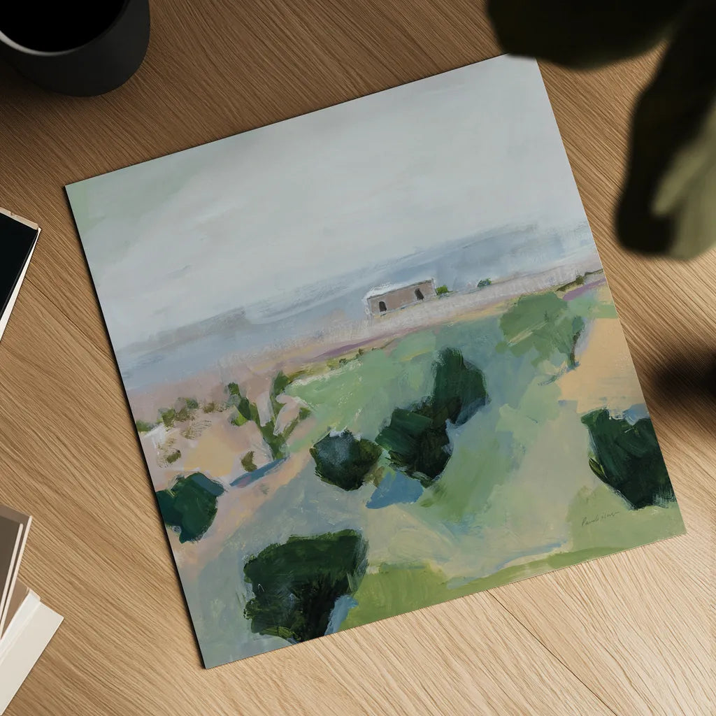 On the Way to Joshua Tree by Pamela Munger. Shown as a detailed flat fine art print, highlighting archival giclee quality. Available as an archival giclee rolled canvas, fine art paper, or poster print. SKU 79975a.