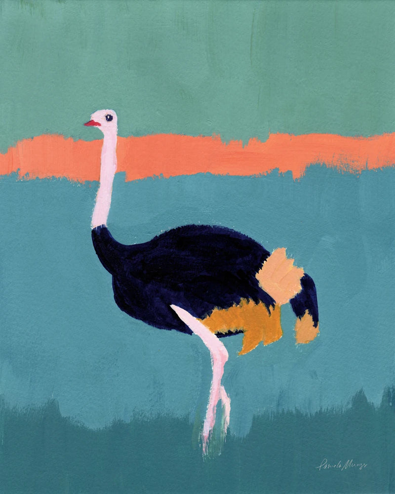 Ostrich by Pamela Munger