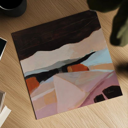 Outside Town by Pamela Munger. Shown as a detailed flat fine art print, highlighting archival giclee quality. Available as an archival giclee rolled canvas, fine art paper, or poster print. SKU 88646a.