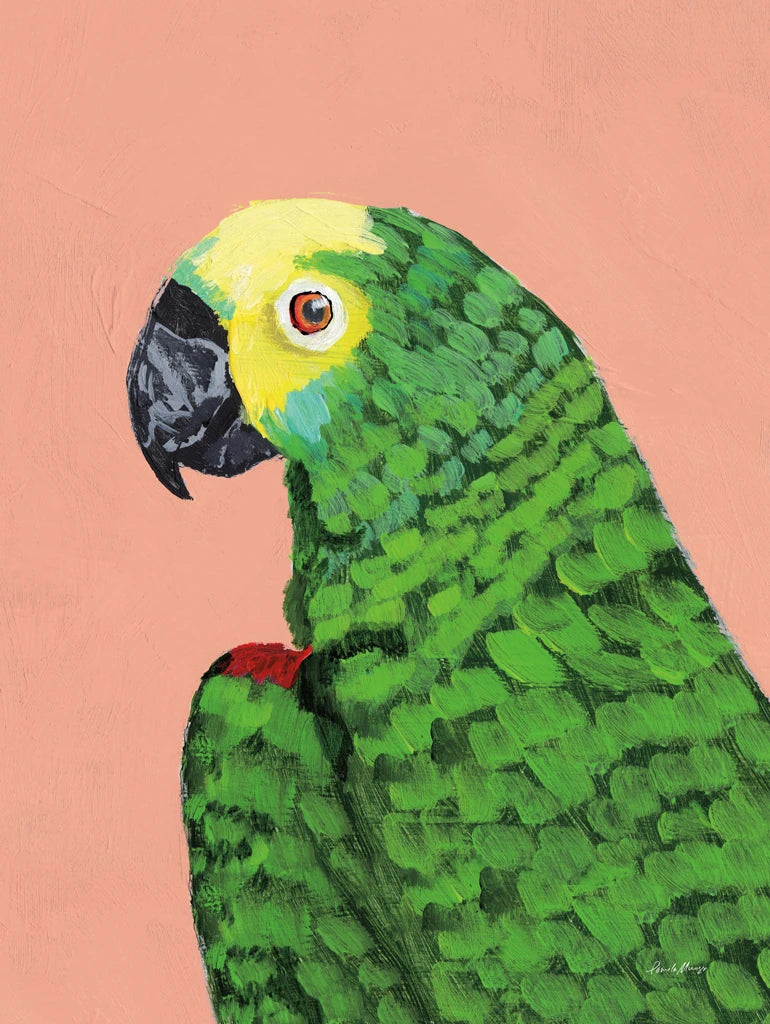 Parrot Head by Pamela Munger