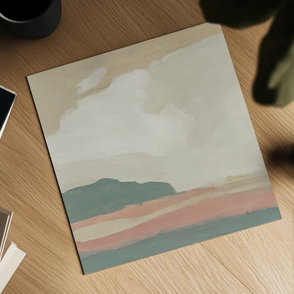 Pastel Landscape by Pamela Munger. Shown as a detailed flat fine art print, highlighting archival giclee quality. Available as an archival giclee rolled canvas, fine art paper, or poster print. SKU 88116a.