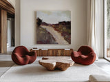 Path by Pamela Munger. Shown as extra-large giant wall art in a modern living room. Available as an archival giclee rolled canvas, fine art paper, or poster print. SKU 71701a.