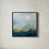Peak by Pamela Munger. Shown in a sleek black glass frame for a contemporary gallery look. Available as an archival giclee rolled canvas, fine art paper, or poster print. SKU 77772a.