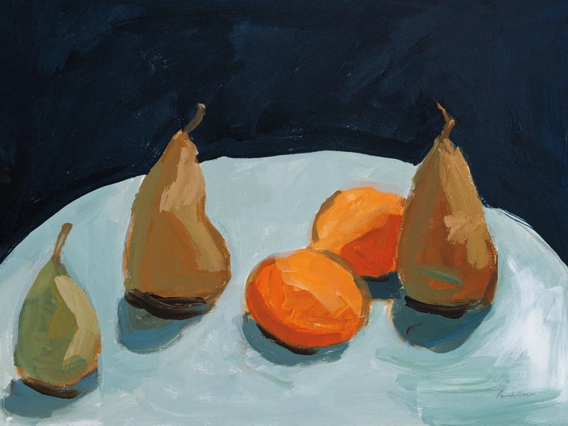 Pear and Orange by Pamela Munger