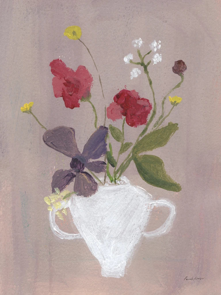 Plum Floral by Pamela Munger