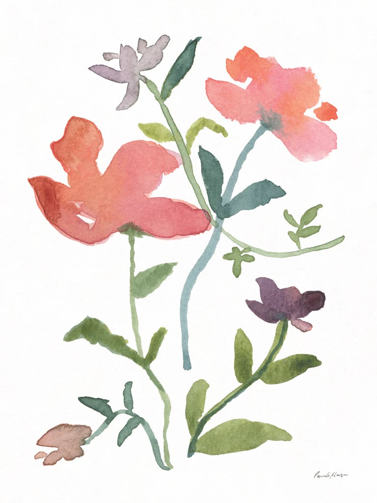 Pretty Blooms I by Pamela Munger