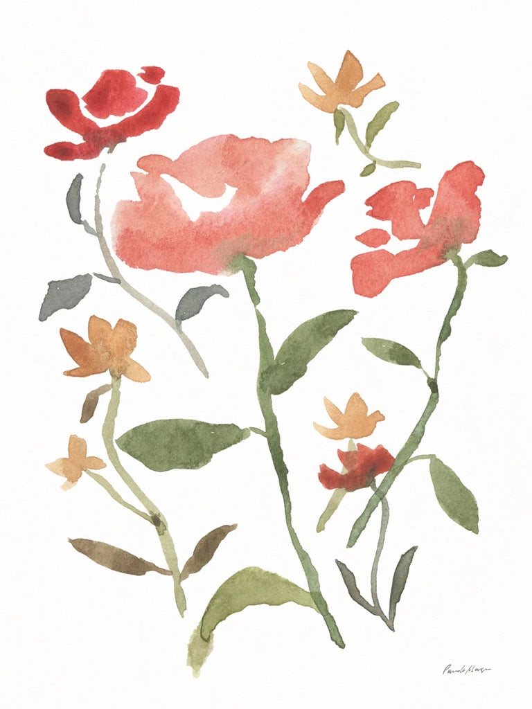 Pretty Blooms II by Pamela Munger