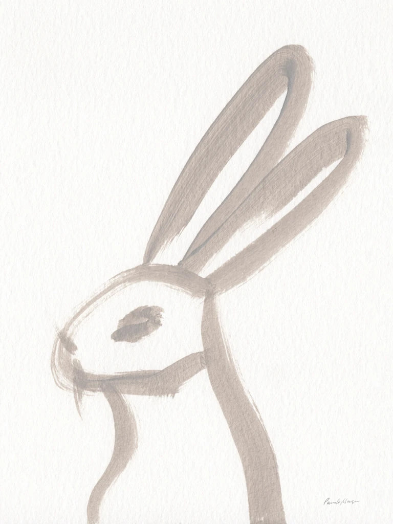 Rabbit Face II by Pamela Munger