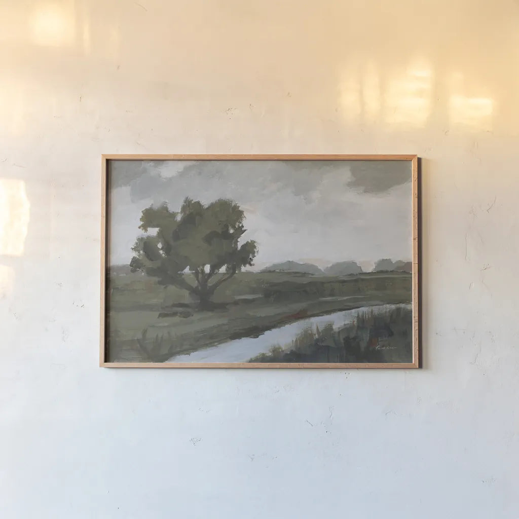 Replenished by Pamela Munger. shown as a paper print in a natural frame. Available as a archival giclee rolled canvas, fine art paper, or poster print. SKU 90925i.