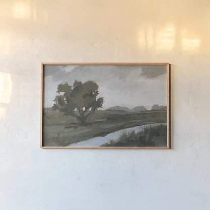 Replenished by Pamela Munger. shown as a paper print in a natural frame. Available as a archival giclee rolled canvas, fine art paper, or poster print. SKU 90925i.