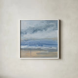 Rest by Pamela Munger. Shown in a crisp white glass frame for a clean and minimalist style. Available as an archival giclee rolled canvas, fine art paper, or poster print. SKU 88425a.
