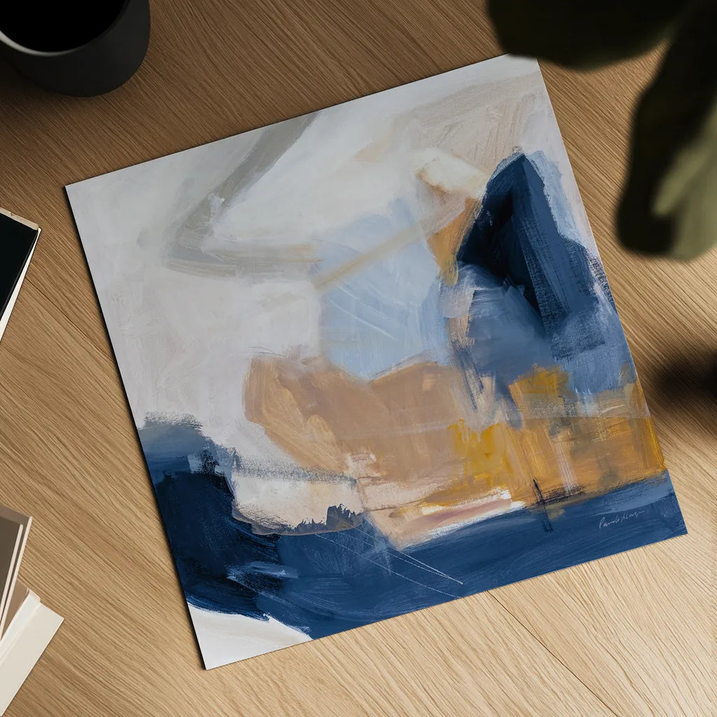 Riverbank by Pamela Munger. Shown as a detailed flat fine art print, highlighting archival giclee quality. Available as an archival giclee rolled canvas, fine art paper, or poster print. SKU 74473a.