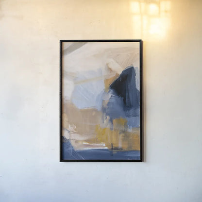 Riverbank Crop by Pamela Munger. shown as a paper print in a black flame. Available as a archival giclee rolled canvas, fine art paper, or poster print. SKU 74473h.