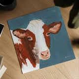 Rusty Blue by Pamela Munger. Shown as a detailed flat fine art print, highlighting archival giclee quality. Available as an archival giclee rolled canvas, fine art paper, or poster print. SKU 76390a.
