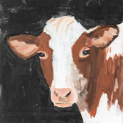 Rusty Flipped on Black by Pamela Munger. SKU 80751a. Archival Giclee Fine art print for wall decor.