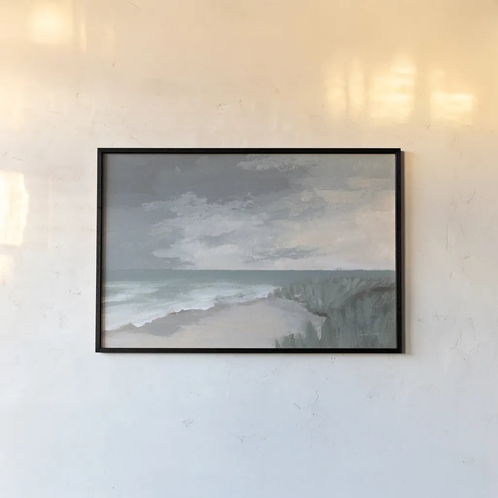 Sea View by Pamela Munger. shown as a paper print in a black flame. Available as a archival giclee rolled canvas, fine art paper, or poster print. SKU 86705i.