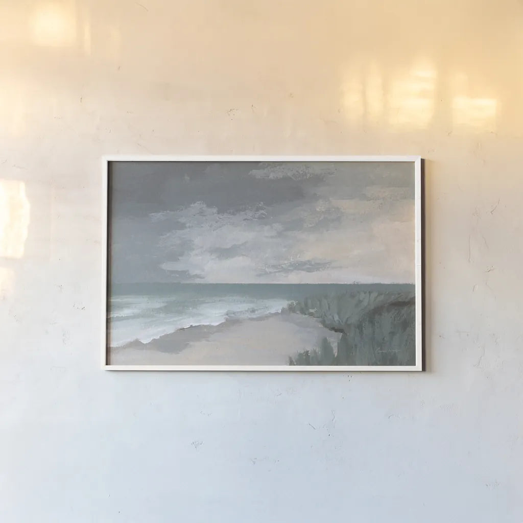 Sea View by Pamela Munger. shown as a paper print in a white frame. Available as a archival giclee rolled canvas, fine art paper, or poster print. SKU 86705i.