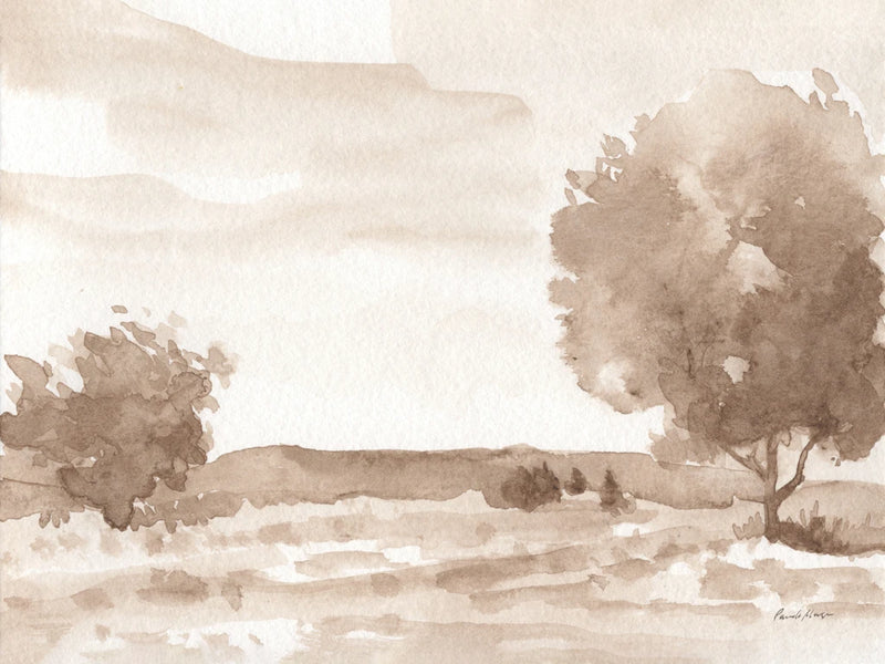 Sepia Landscape by Pamela Munger