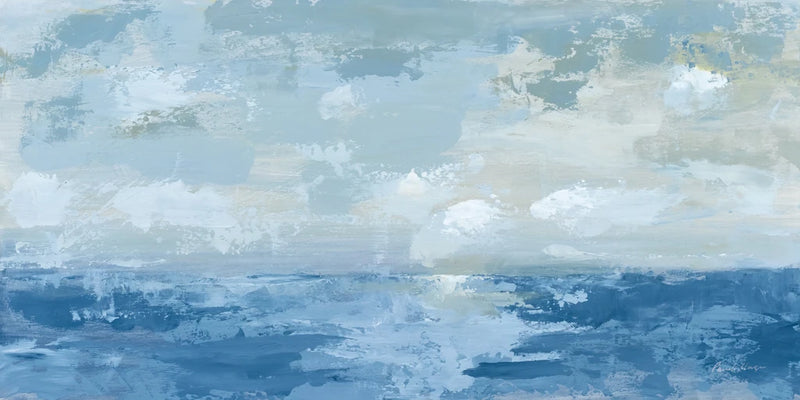 Silver Blue Sea by Pamela Munger