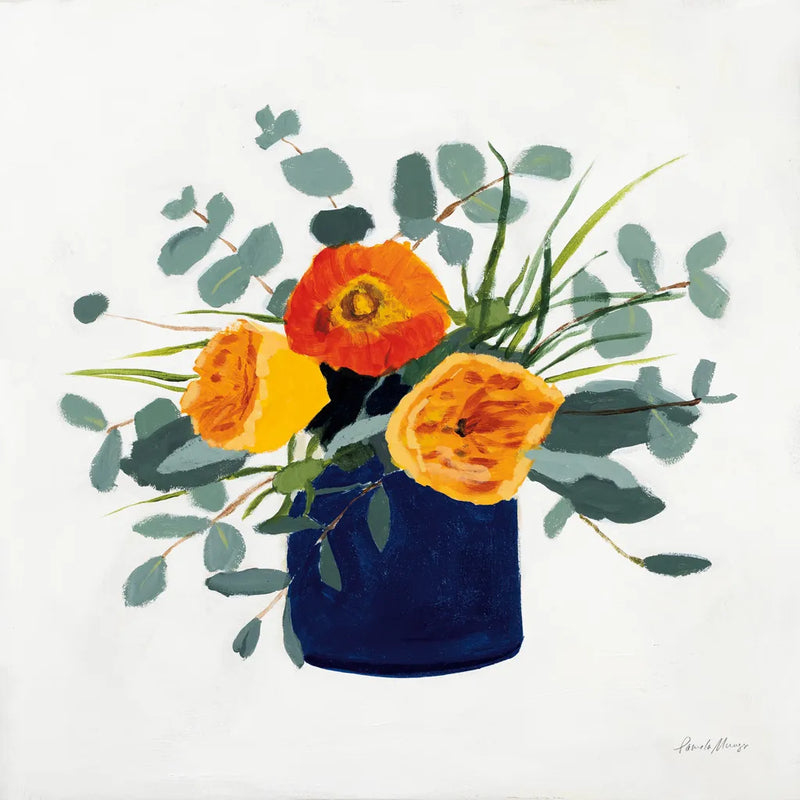 Simplicity Bouquet I by Pamela Munger. SKU 68960a. Archival Giclee Fine art print for wall decor.