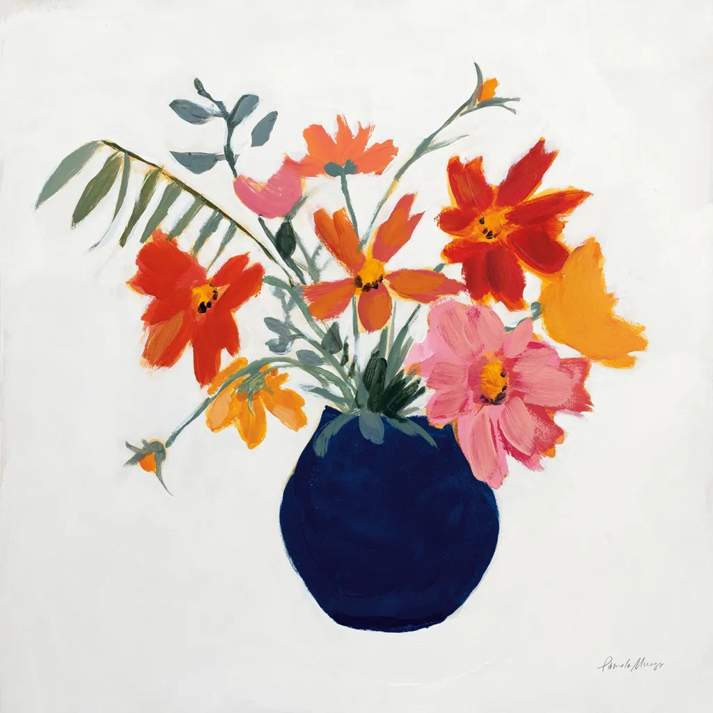 Simplicity Bouquet II by Pamela Munger. SKU 68961a. Archival Giclee Fine art print for wall decor.