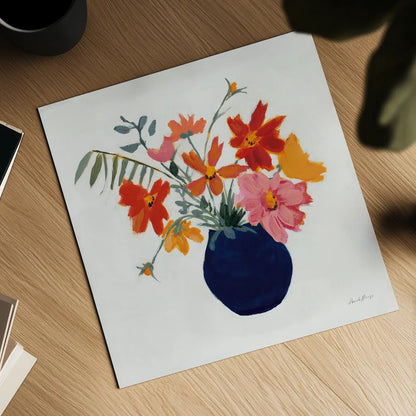 Simplicity Bouquet II by Pamela Munger. Shown as a detailed flat fine art print, highlighting archival giclee quality. Available as an archival giclee rolled canvas, fine art paper, or poster print. SKU 68961a.