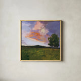 Sky High by Pamela Munger. Shown in a natural wood glass frame for a timeless modern aesthetic. Available as an archival giclee rolled canvas, fine art paper, or poster print. SKU 101615a.