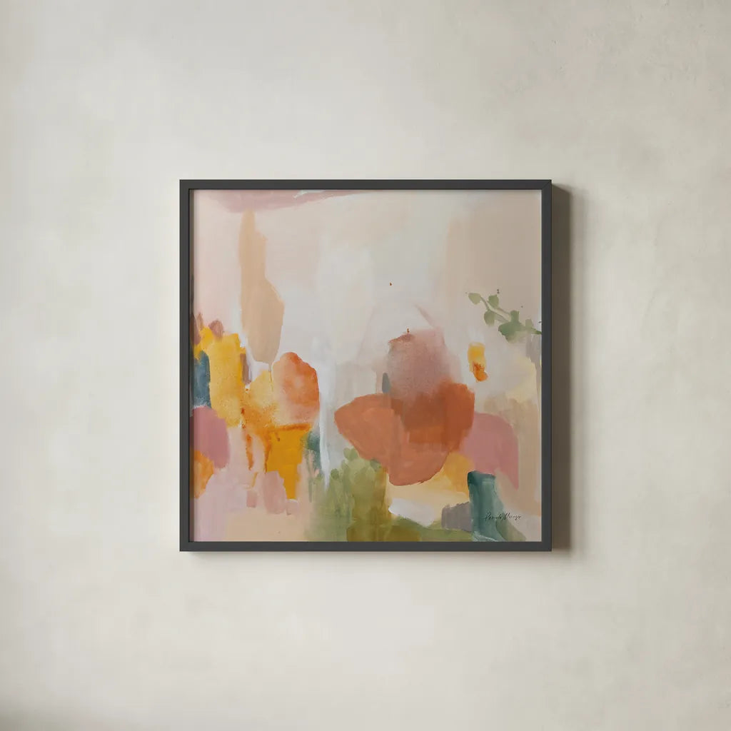 Sonoran Summer by Pamela Munger. Shown in a sleek black glass frame for a contemporary gallery look. Available as an archival giclee rolled canvas, fine art paper, or poster print. SKU 68968a.