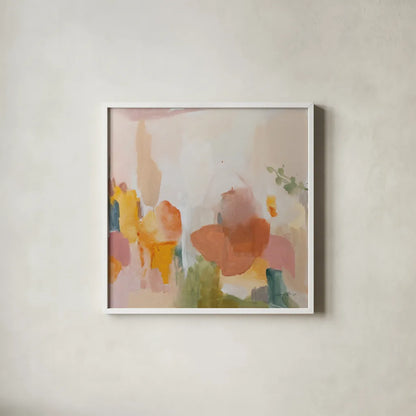 Sonoran Summer by Pamela Munger. Shown in a crisp white glass frame for a clean and minimalist style. Available as an archival giclee rolled canvas, fine art paper, or poster print. SKU 68968a.