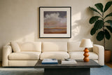 Sorbet by Pamela Munger. Displayed in a glass frame with matte in a clean modern living room. Available as an archival giclee rolled canvas, fine art paper, or poster print. SKU 95380a.