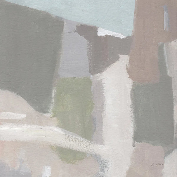 Spring Green Abstract Cool Neutral Crop by Pamela Munger. SKU 95205a. Archival Giclee Fine art print for wall decor.