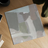 Spring Green Abstract Cool Neutral Crop by Pamela Munger. Shown as a detailed flat fine art print, highlighting archival giclee quality. Available as an archival giclee rolled canvas, fine art paper, or poster print. SKU 95205a.