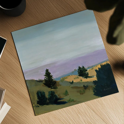 Spruces by Pamela Munger. Shown as a detailed flat fine art print, highlighting archival giclee quality. Available as an archival giclee rolled canvas, fine art paper, or poster print. SKU 73260a.