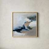 Surfacing by Pamela Munger. Shown in a natural wood glass frame for a timeless modern aesthetic. Available as an archival giclee rolled canvas, fine art paper, or poster print. SKU 70537a.