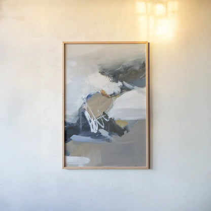 Surfacing Crop by Pamela Munger. shown as a paper print in a natural frame. Available as a archival giclee rolled canvas, fine art paper, or poster print. SKU 70537h.