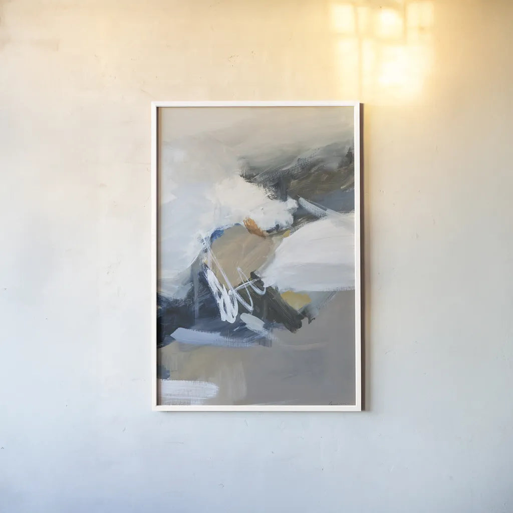 Surfacing Crop by Pamela Munger. shown as a paper print in a white frame. Available as a archival giclee rolled canvas, fine art paper, or poster print. SKU 70537h.