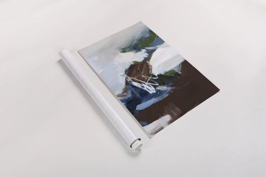 Surfacing Dark Crop by Pamela Munger. shown as a rolled paper print. Available as archival giclee rolled canvas, fine art paper, or poster print. SKU 81732h.