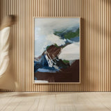Surfacing Dark Crop by Pamela Munger. shown as over sized large wall art. Available as an archival giclee rolled canvas, fine art paper, or poster print. SKU 81732h.