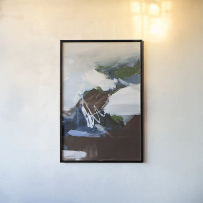 Surfacing Dark Crop by Pamela Munger. shown as a paper print in a black flame. Available as a archival giclee rolled canvas, fine art paper, or poster print. SKU 81732h.