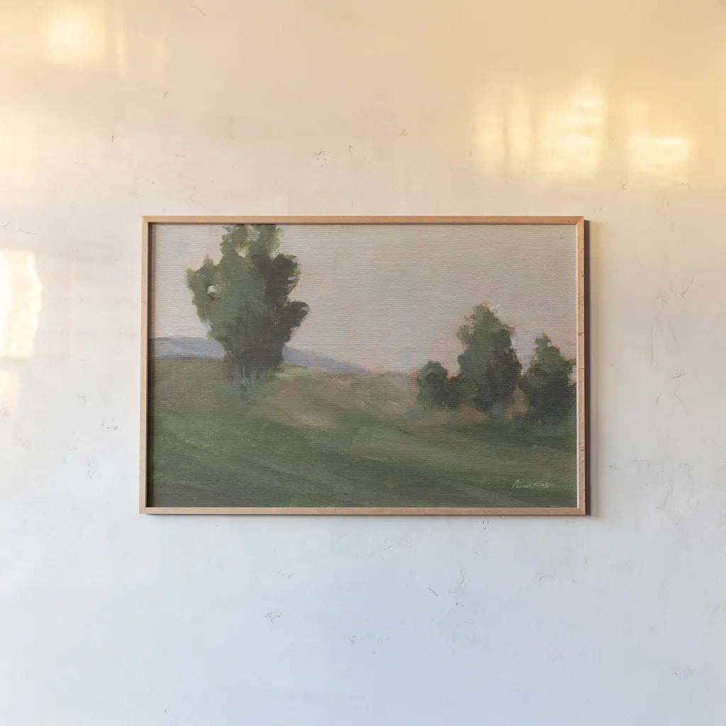 Tree Family by Pamela Munger. shown as a paper print in a natural frame. Available as a archival giclee rolled canvas, fine art paper, or poster print. SKU 79315i.