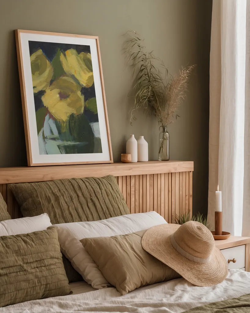 Trio by Pamela Munger. shown as a paper print in a natural frame. Available as a archival giclee rolled canvas, fine art paper, or poster print. SKU 94189h.