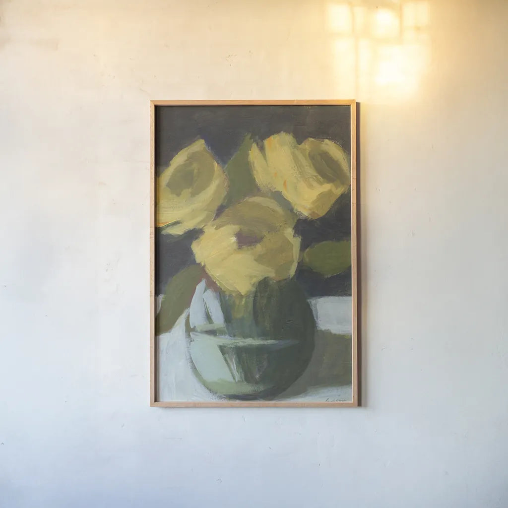 Trio by Pamela Munger. shown as a paper print in a natural frame. Available as a archival giclee rolled canvas, fine art paper, or poster print. SKU 94189h.