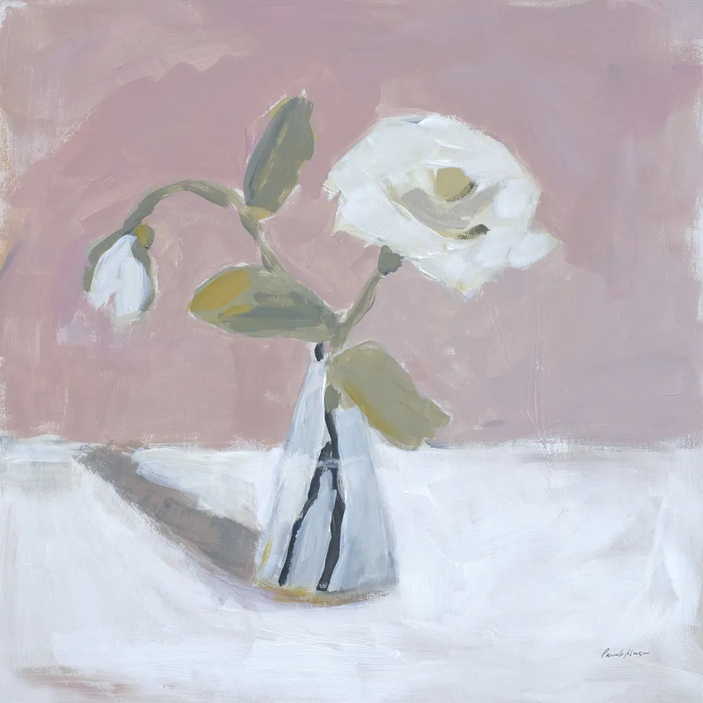 Two White by Pamela Munger. SKU 95382a. Archival Giclee Fine art print for wall decor.