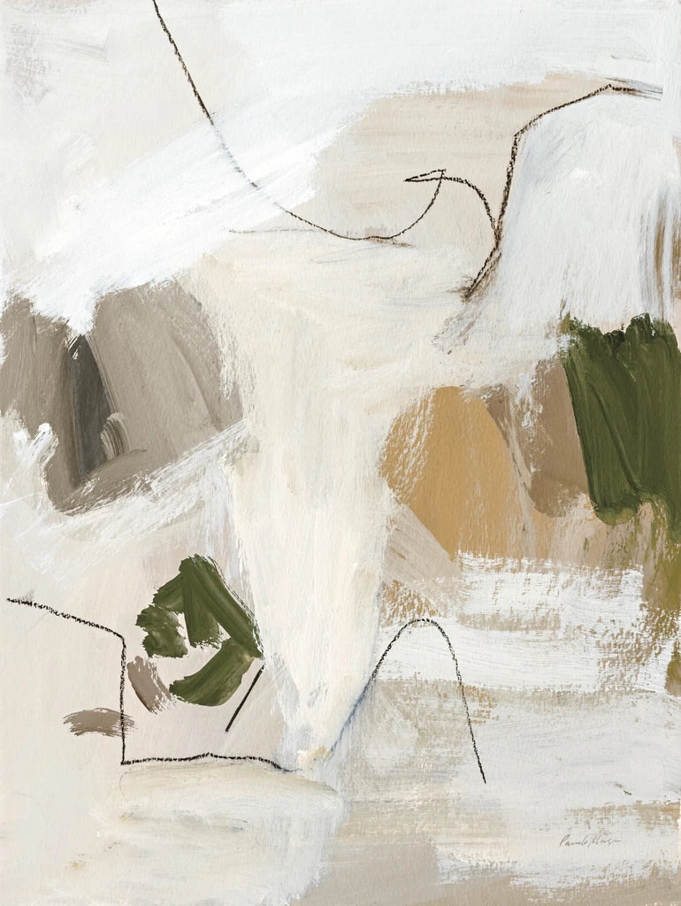 Warm Abstract II by Pamela Munger