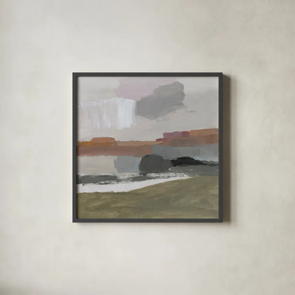 Westward by Pamela Munger. Shown in a sleek black glass frame for a contemporary gallery look. Available as an archival giclee rolled canvas, fine art paper, or poster print. SKU 94185a.