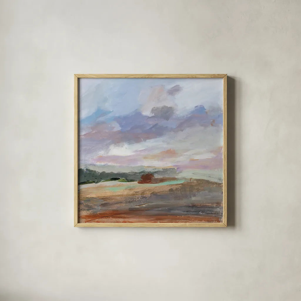 Without End by Pamela Munger. Shown in a natural wood glass frame for a timeless modern aesthetic. Available as an archival giclee rolled canvas, fine art paper, or poster print. SKU 85189a.