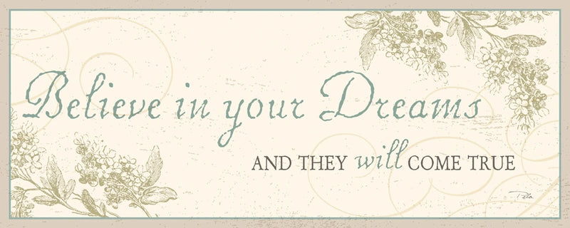 Believe in your Dreams by Pela